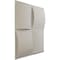 Ekena Millwork 19 5/8in. W x 19 5/8in. H Smith EnduraWall Decorative 3D Wall Panel Covers 2.67 Sq. Ft. WP20X20SMGBW - alternate 6